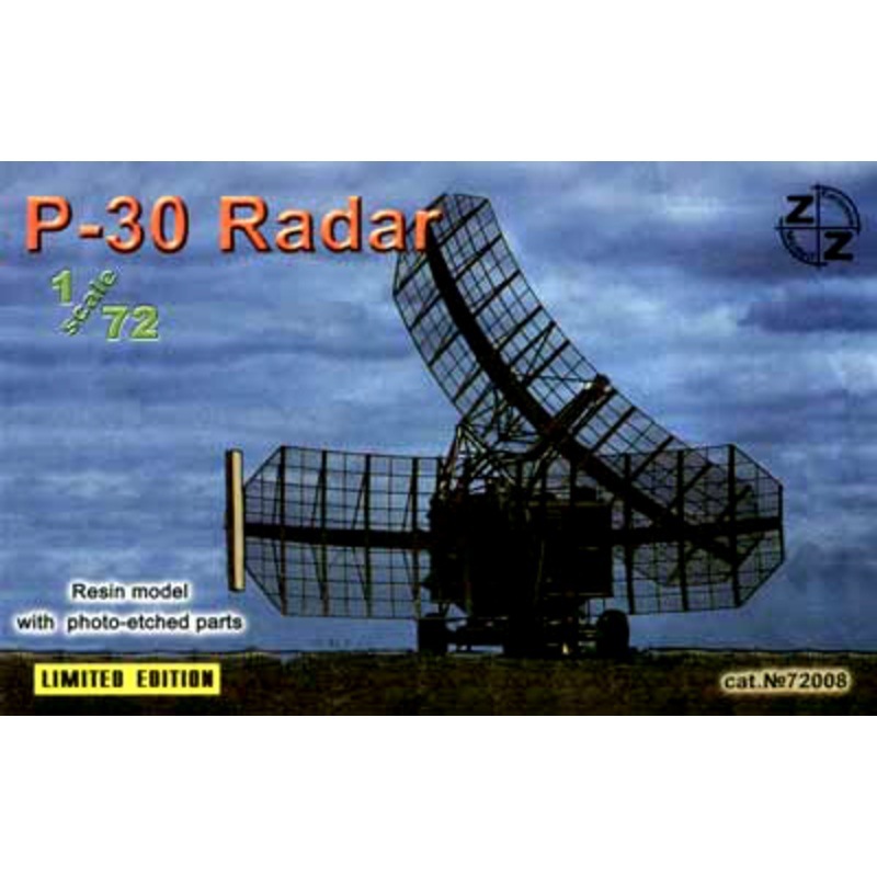 1/72 P-30 Soviet Radar Vehicle (Resin Model with Photo-Etched Parts)