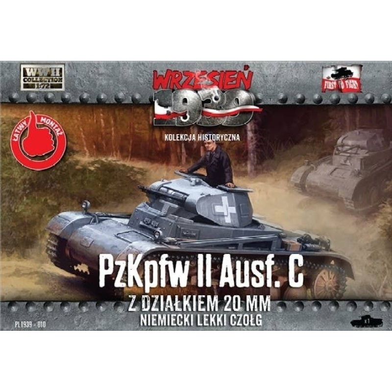 1/72 Pz.Kpfw.II Ausf.C German Light Tank