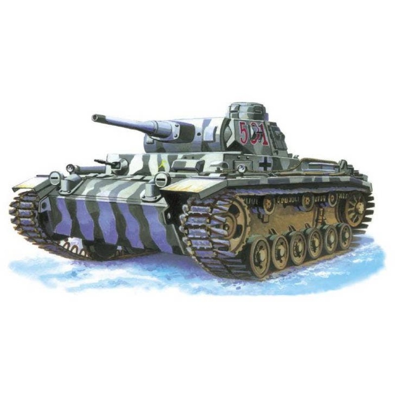 1/72 Pz.Kpfw III Ausf. J (L 42) Winterketten, Russian Front, Early Production