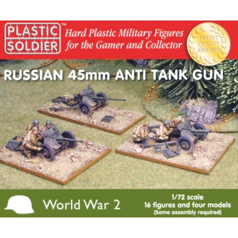 1/72 Russian 45mm Anti Tank Gun