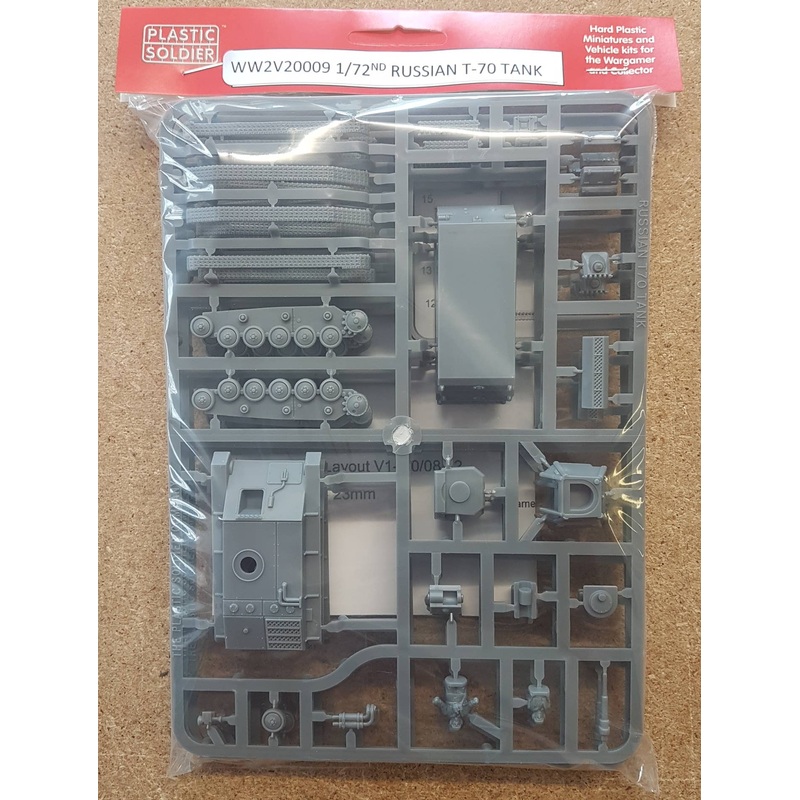 1/72 Russian T70 Tank (Three Tank Set)