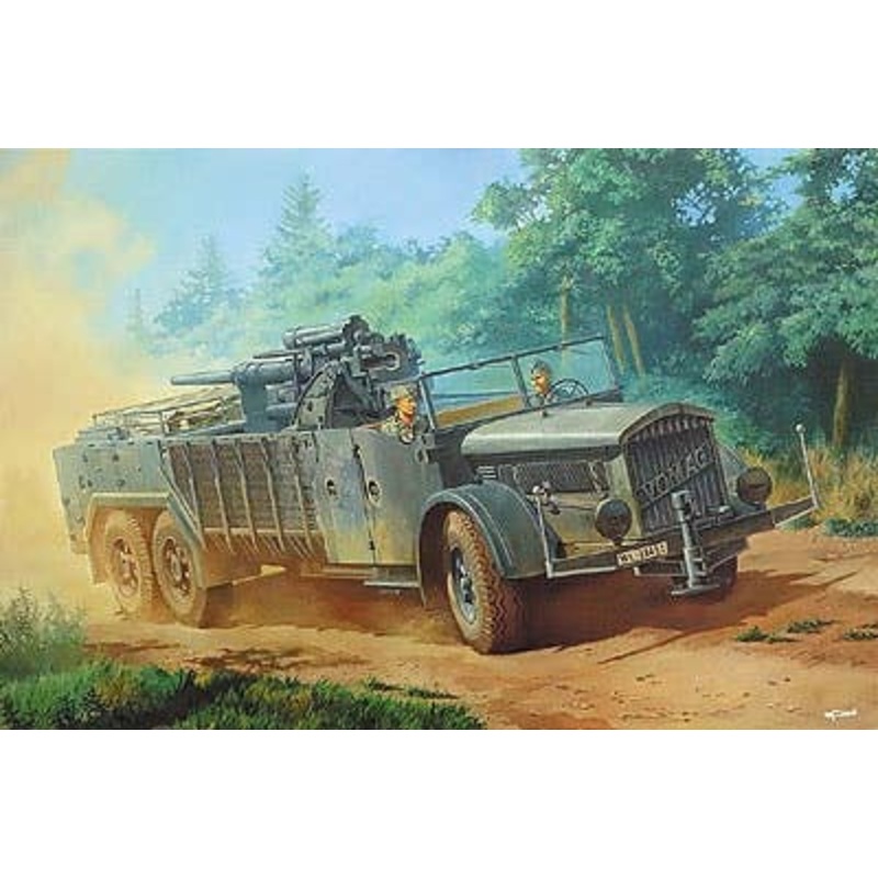 1/72 Selbstfahrlafette auf Fahrgestell VOMAG 7 or 660 mit 8,8 cm Flak