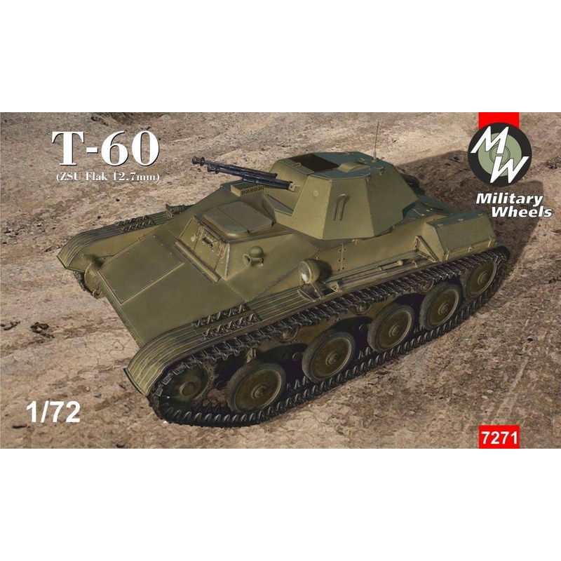 1/72 Soviet T-60 (ZSU Flak 12.7mm)