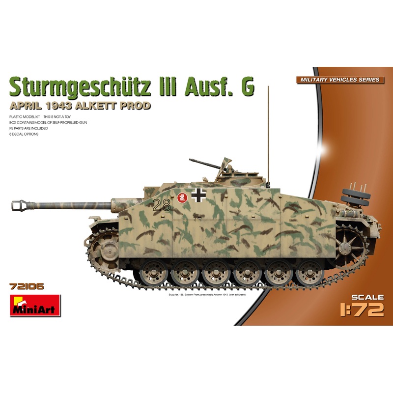 1/72 Stug III Ausf.G April 1943