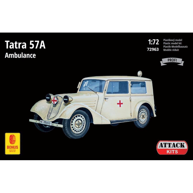 1/72 Tatra 57 Ambulance
