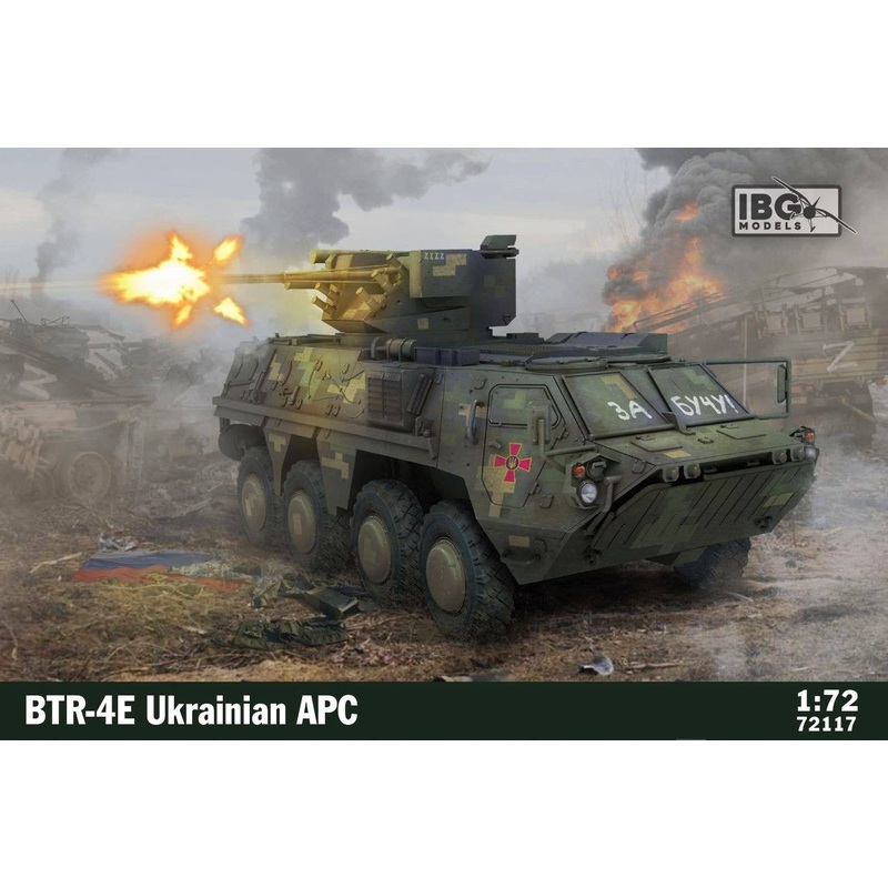 1/72 Ukrainian BTR-4E Wheeled Armored Vehicle