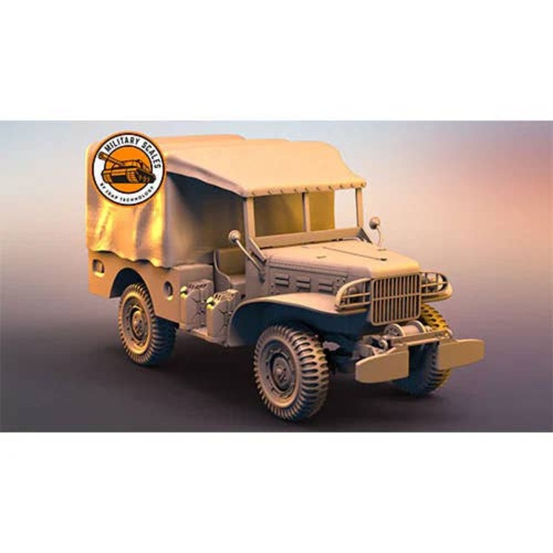 1/72 US Dodge WC51 Small Freight Car