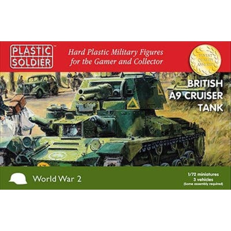 1/72 British A9 Cruiser Tank