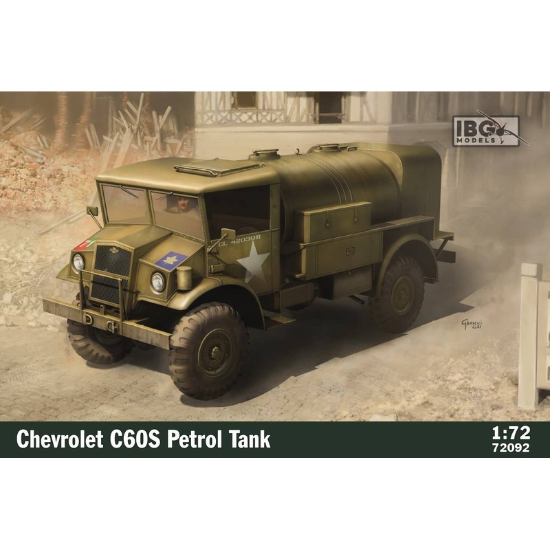 1/72 British Chevrolet C60S Petrol Tank