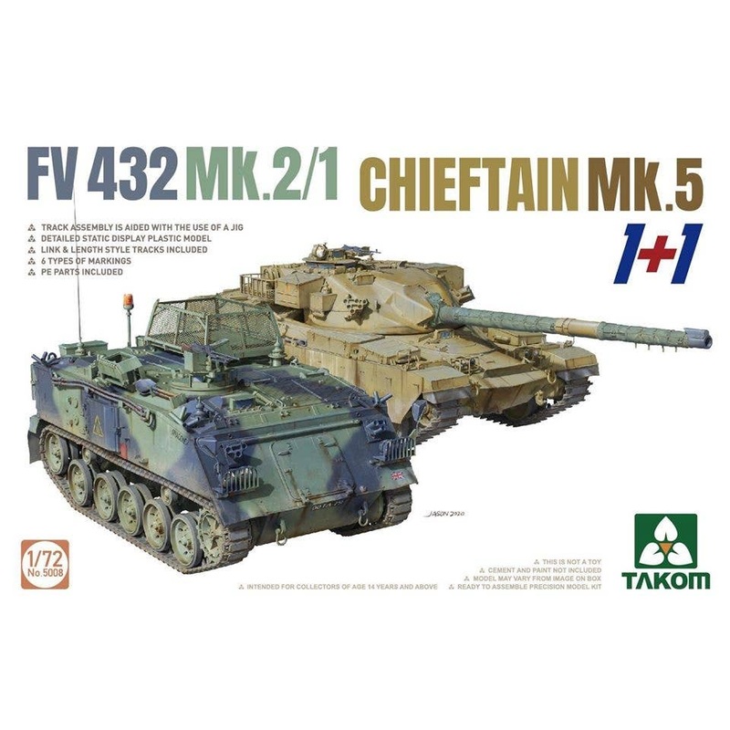 1/72 FV 432 Mk.2/1 & Chieftain Mk.5