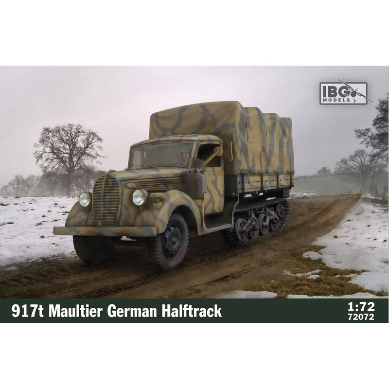 1/72 German Ford G917 Maultier Halftrack