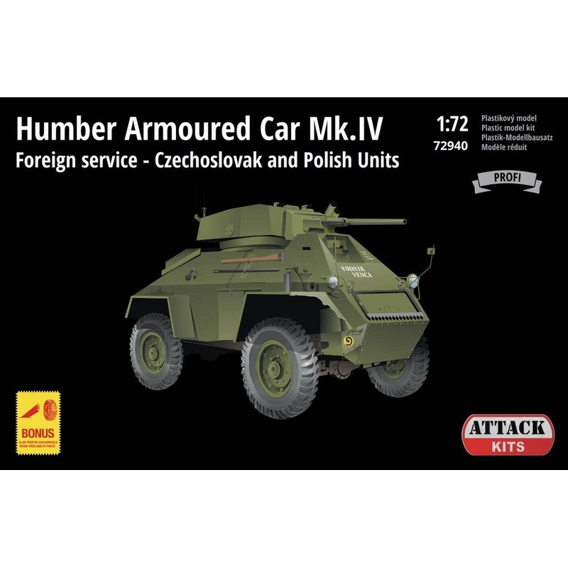 1/72 Humber Armoured Car Mk.IV foreign service - Czechoslovak and Polish Units