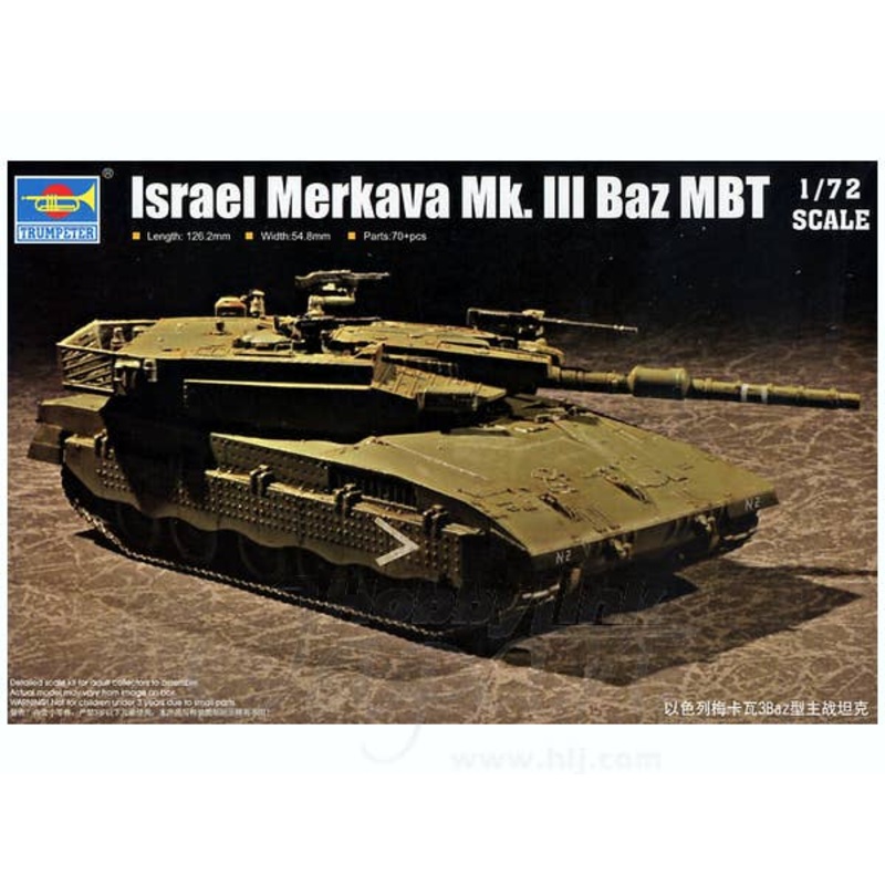 1/72 Israeli Merkava Mk.3 Baz