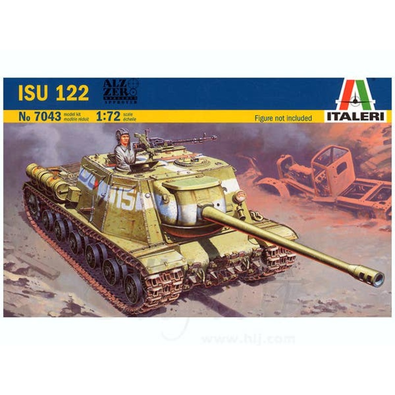 1/72 ISU-122 Tank Destroyer