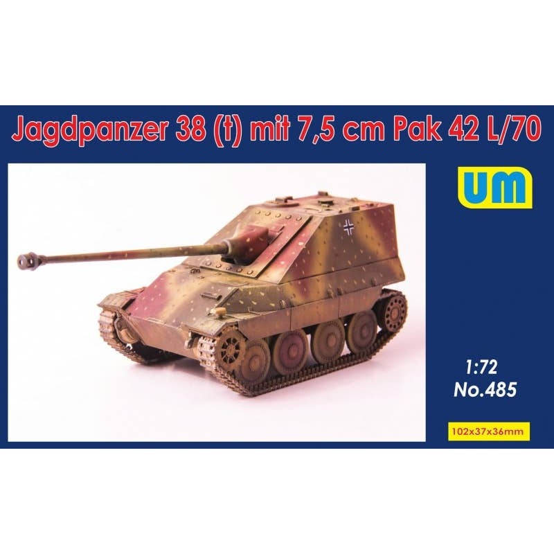 1/72 Jagdpanzer 38(t) mit 7.5cm Pak 42 /L70