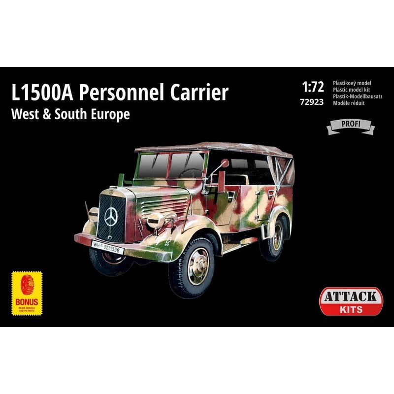 1/72 M.B. L1500A Personnel Carrier - Europe