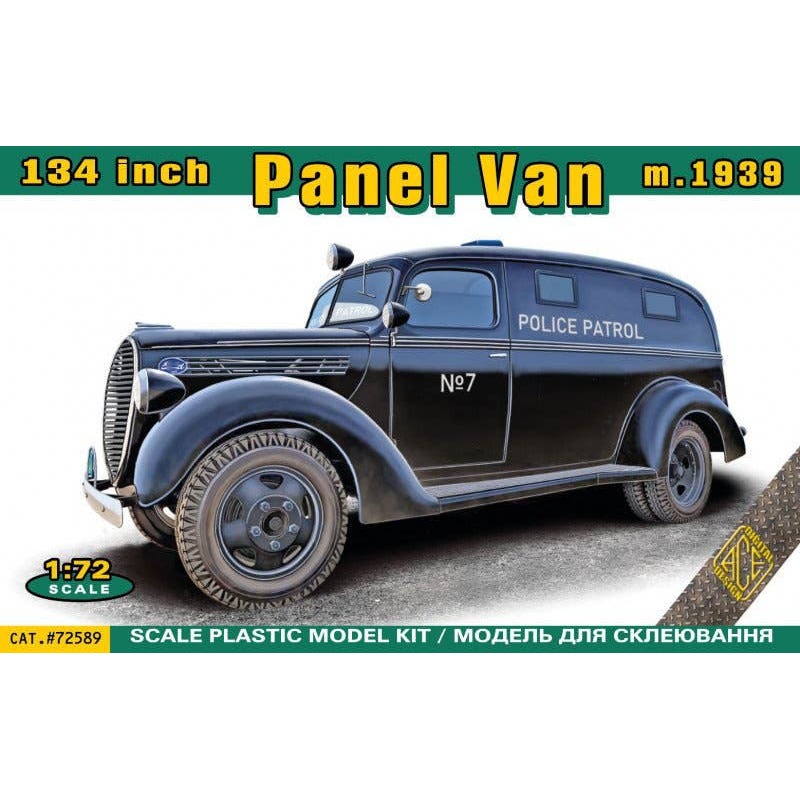 1/72 Panel Van 134 Inch Model 1939