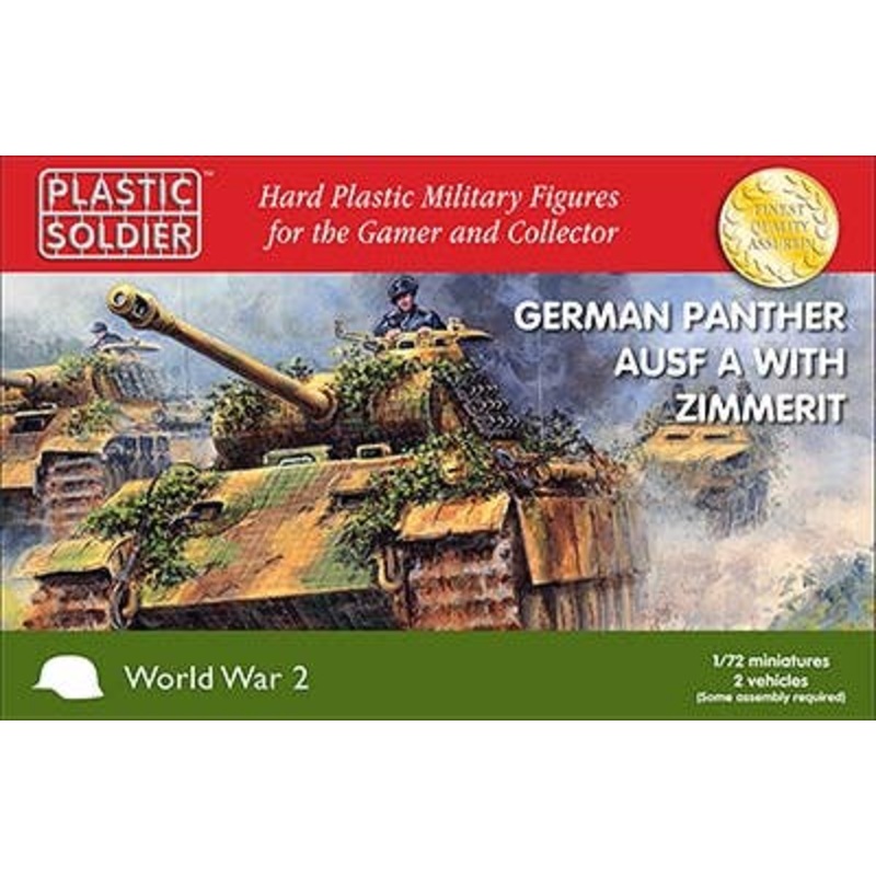 1/72 Panther Ausf A with Zimmerit