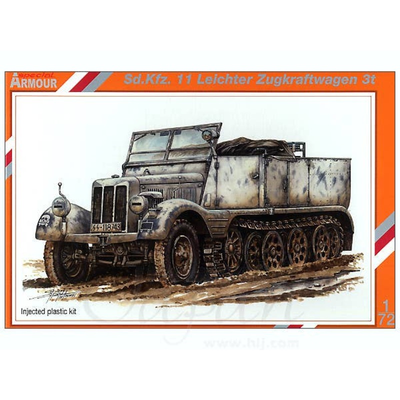 1/72 Sd.Kfz.11 Leichter Zugkraftwagen 3t
