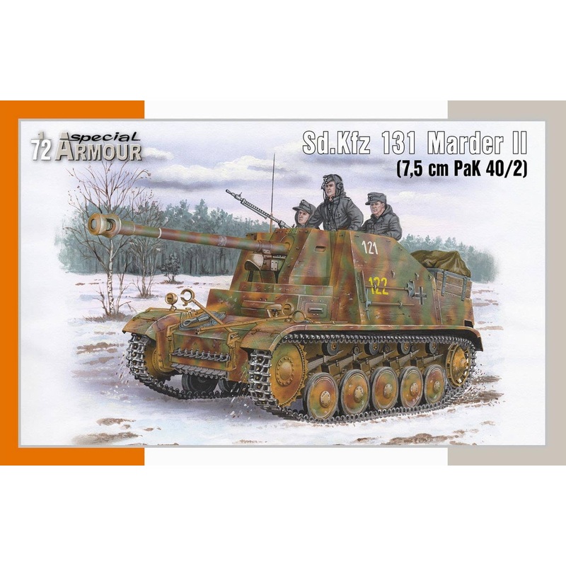 1/72 Sd.Kfz 131 Marder II (7,5 cm PaK 40/2)