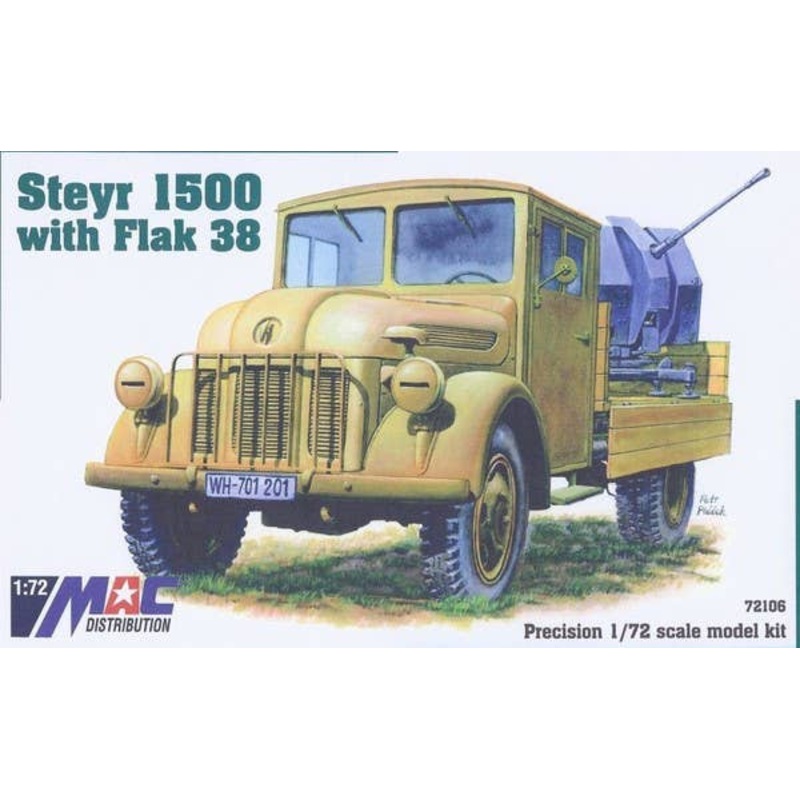 1/72 Steyr 1500 w / Flak 38