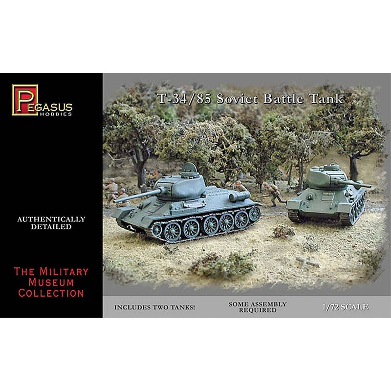 1/72 T-34/85 Soviet Battle Tanks (2)