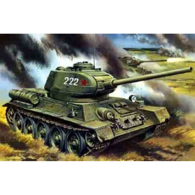 1/72 T-34/85 with S-53 Gun