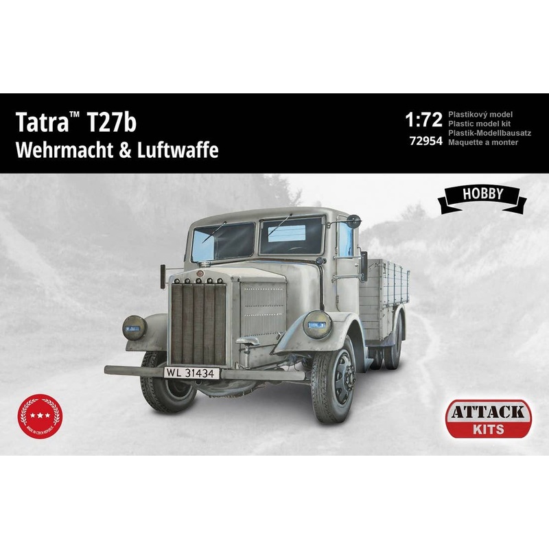 1/72 Tatra T27b Wehrmacht & Luftwaffe