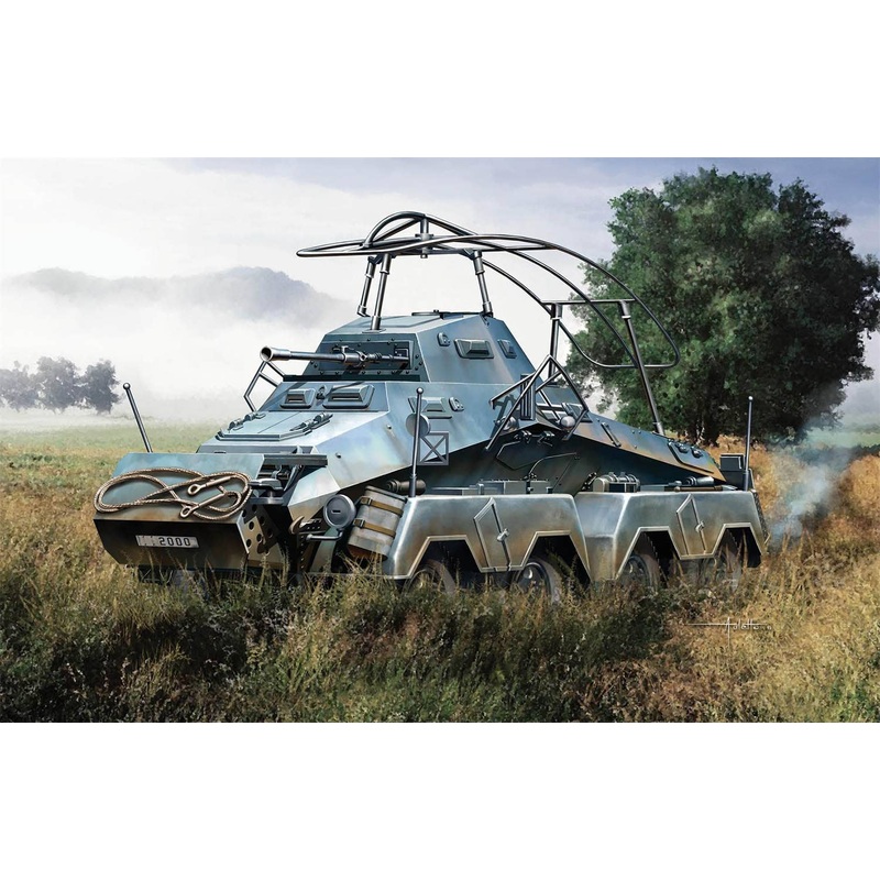 1/72 WW.II German Sd.Kfz.232 8 Wheeled Armoured Cars