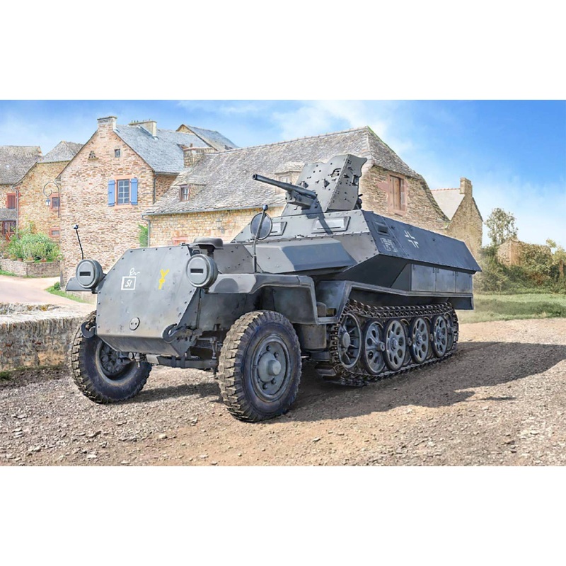 1/72 WW.II German Sd.Kfz.251 / 10 3.7cm Self-Propelled Anti-Tank Gun