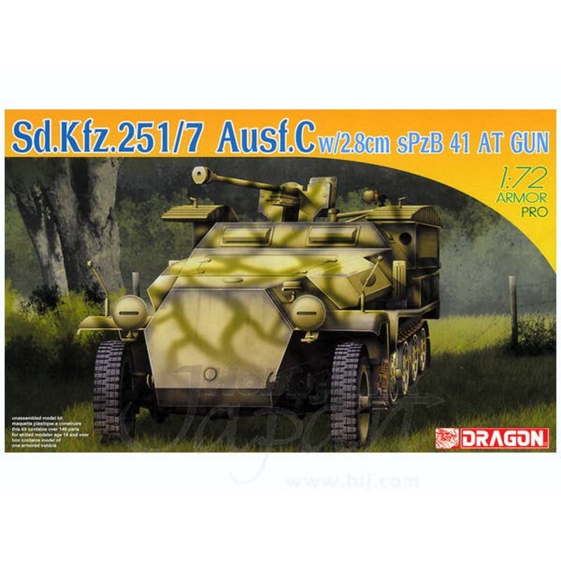 Sd.Kfz.251/7 Ausf. C Pionierpanzerwagen w/2.8cm sP
