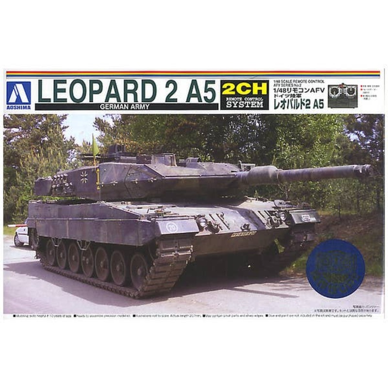 1/48 2CH Remote Control Leopard 2 A5 German Army