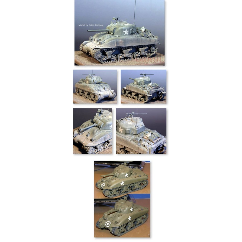1/48 U.S. M4A1 Sherman Tank