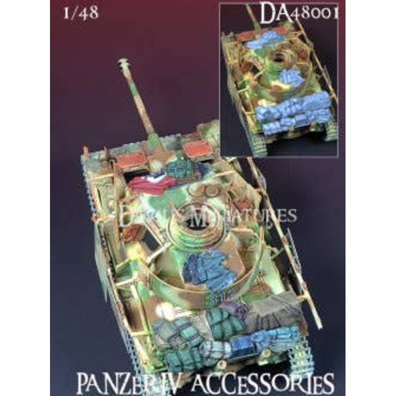 1/48 WWII German Panzer IV Equipment Set