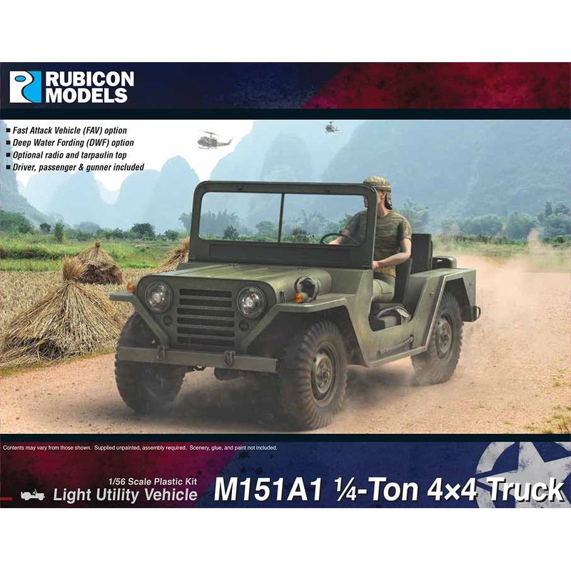 1/56 M151A1 4x4 Truck