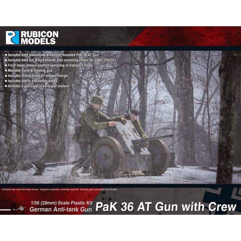 1/56 PaK 36 AT Gun with Crew