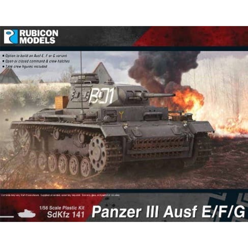 1/56 Panzer III Ausf E/F/G