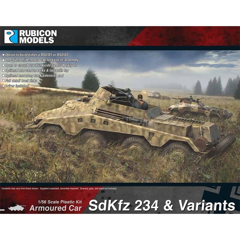 1/56 SdKfz 234 & Variants Armored Car