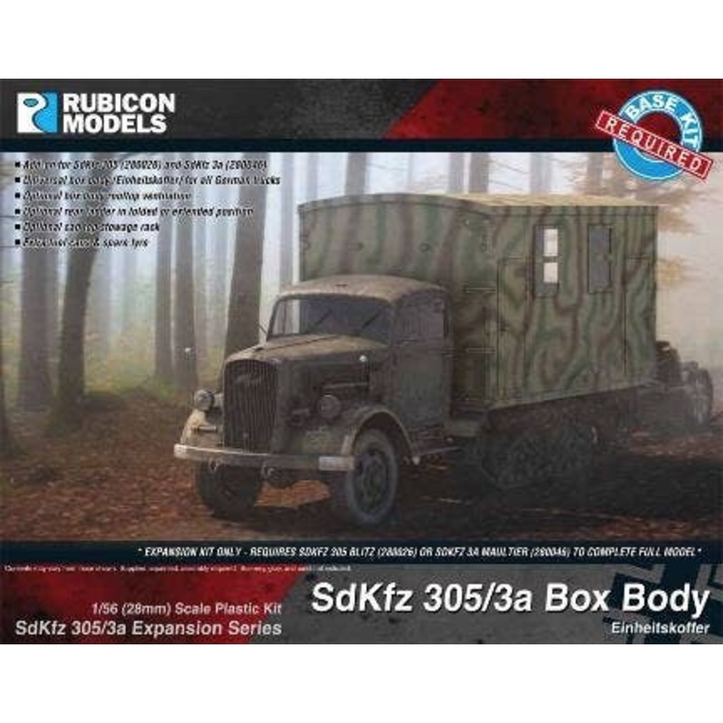 1/56 Sdkfz 3A Box Body Expansion Set