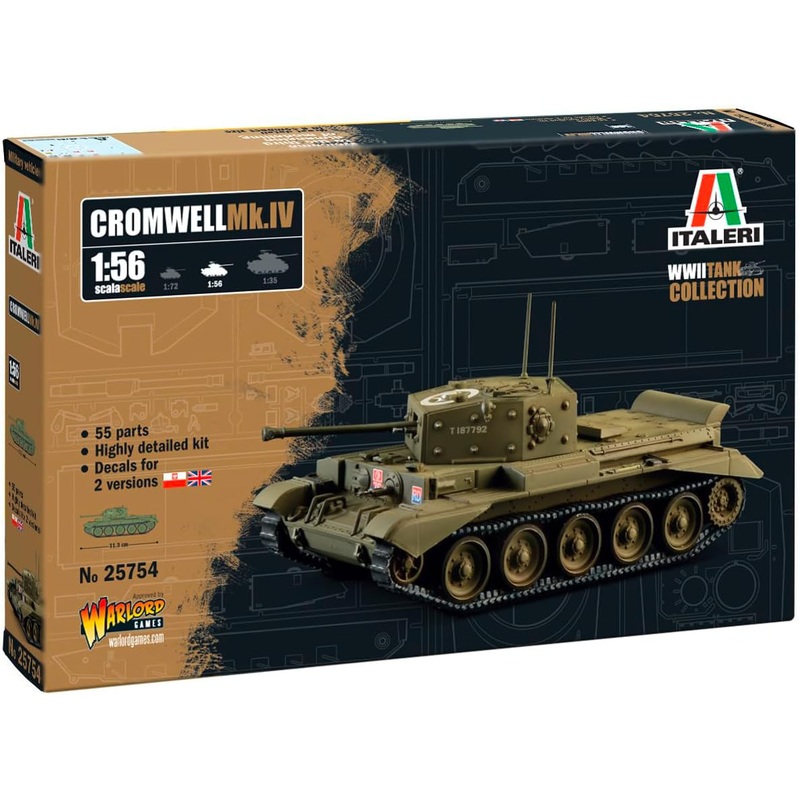 1/56 WW.II British Army Cruiser Tank Cromwell Mk.IV