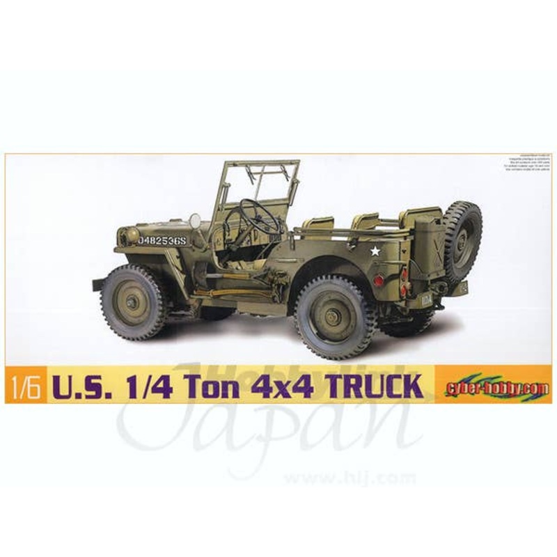 1/6 WWII US Army Quarter-Ton 4x4 Lightweight Truck