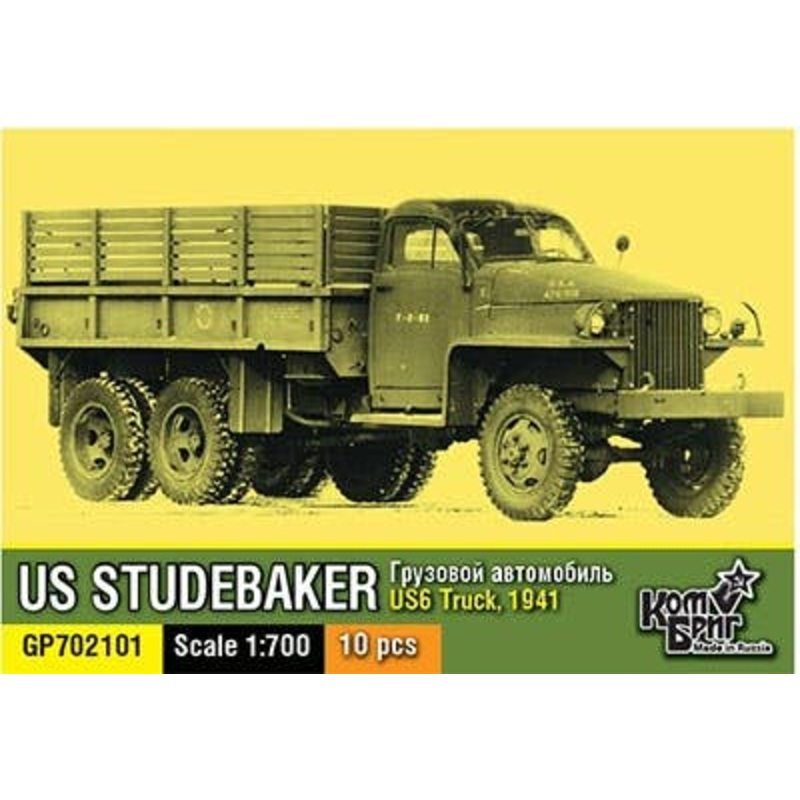 1/700 US Studebaker US6 Truck (x10) 1941