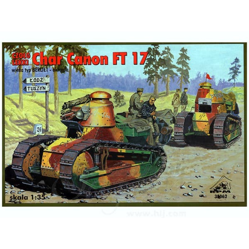 1/35 Char Canon FT 17