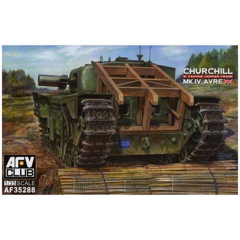 1/35 Churchill Mk.IV AVRE w/ Fascine Carrier Frame