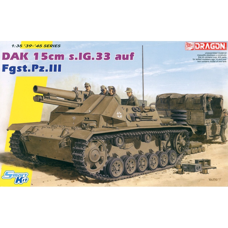 1/35 DAK 15cm s.IG.33 auf Fgst.Pz.III