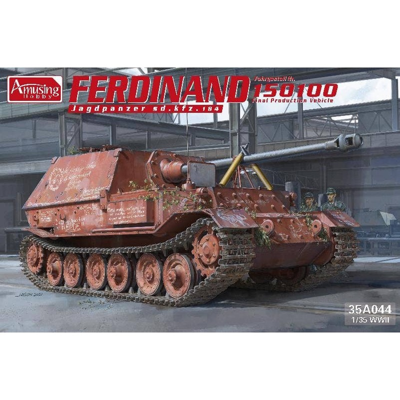 1/35 German Heavy Tank Destroyer Ferdinand 150100 Final Production Vehicle