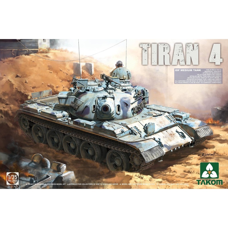 1/35 IDF Medium Tank Tiran 4