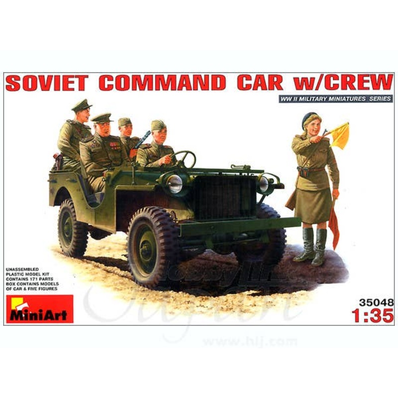 1/35 Soviet Command Car w/Crew