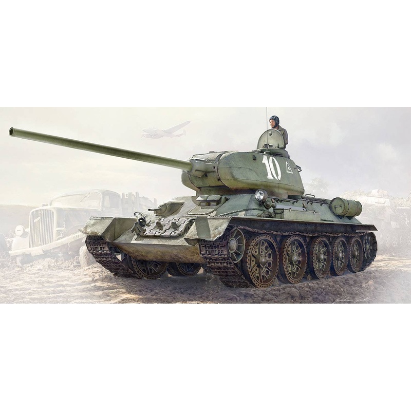 1/35 TANKS OF THE WORLD WW.II Soviet Army T-34/85