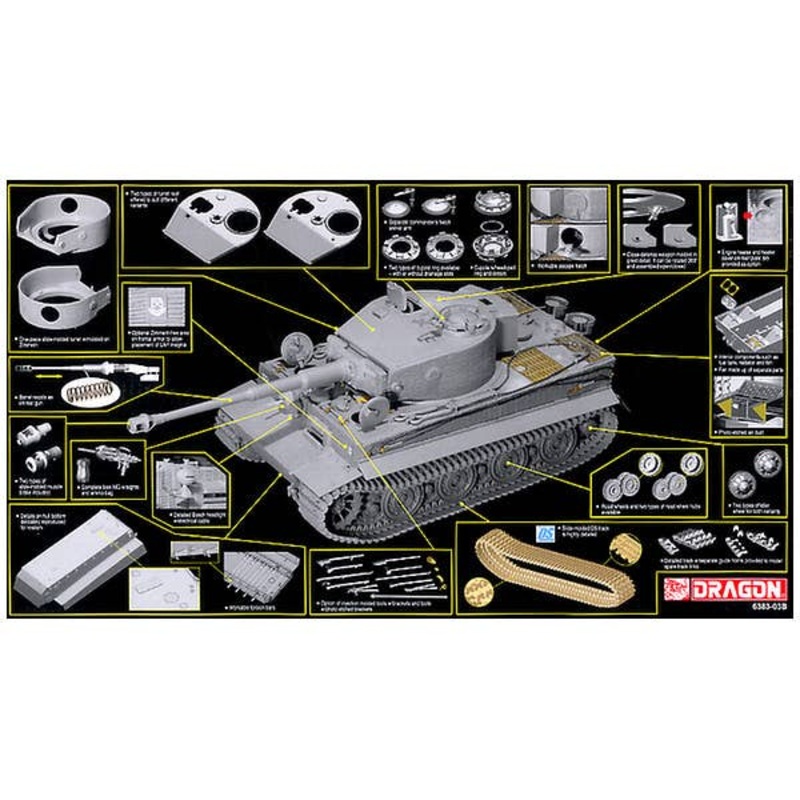 1/35 Tiger I Late Production w/Zimmerit